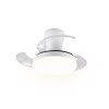 Reality Plafoniera con ventilatore LED Tampere bianca, luce regolabile 2700-6500 Kelvin