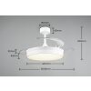 Reality Plafoniera Kerava, temperatura di colore regolabile 2700-6500 Kelvin