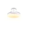 Reality plafoniera bianca con ventilatore Kiruna, LED, luce regolabile 2700-6500 Kelvin