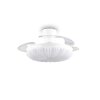 Reality plafoniera bianca con ventilatore Kiruna, LED, luce regolabile 2700-6500 Kelvin