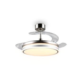 Reality Plafoniera Volda, dimmerabile, temperatura di colore regolabile 2700-6500 Kelvin