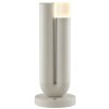 Brilliant Leuchten Lampada da tavolo Sayu LED beige a doppio cilindro, dimmerabile
