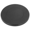 Brilliant Leuchten Caricatore Charger, disco nero piatto e rotondo, stile moderno