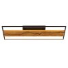 Brilliant Plafoniera vintage LED Thunder rettangolare dimmerabile, 3000 Kelvin bianco caldo