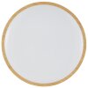 Brilliant Plafoniera rotonda LED Teranon, bordo color legno chiaro, 3000 Kelvin luce calda