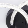 Brilliant plafoniera LED Aydin, temperatura di colore regolabile 3000-7000 Kelvin