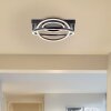 Brilliant plafoniera Pedley LED, punti luce orientabili, 3000 Kelvin bianco caldo