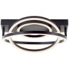 Brilliant plafoniera Pedley LED, punti luce orientabili, 3000 Kelvin bianco caldo