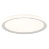 Brilliant plafoniera LED rotonda Carloz bianca, con memoria e luce calda 3000 Kelvin