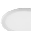 Brilliant plafoniera LED rotonda Carloz bianca, con memoria e luce calda 3000 Kelvin