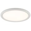 Brilliant plafoniera LED rotonda Carloz bianca, con memoria e luce calda 3000 Kelvin