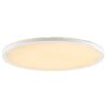 Brilliant plafoniera Samora LED bianca, temperatura di colore regolabile 2700-6500 Kelvin