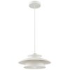 Brilliant Leuchten Lampada a sospensione moderna Appia con paralumi conici bianchi