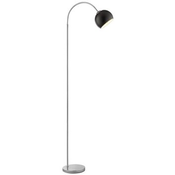 Brilliant Leuchten lampada da terra ad arco Helen con braccio arcuato e paralume nero