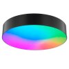 Brilliant Plafoniera LED rotonda Samir, telecomando, RGB, luce regolabile 3000-6500 Kelvin
