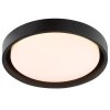 Brilliant Leuchten plafoniera LED Sonora piatta e rotonda, 3000 Kelvin bianco caldo