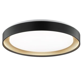 Brilliant plafoniera LED Waldo dimmerabile, temperatura colore regolabile 3000-6500 Kelvin