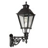 KS Verlichting Katwijk Applique Nero, 1-Luce