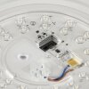 Brilliant Plafoniera LED Bania rotonda, temperatura di colore regolabile 2700-4000 Kelvin