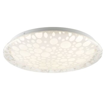Brilliant Plafoniera LED Bania rotonda, temperatura di colore regolabile 2700-4000 Kelvin