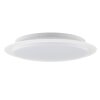 Brilliant Plafoniera moderna LED Vittoria piatta e rotonda, bianca, 4000 Kelvin luce neutra