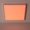 Brilliant Plafoniera LED Tanida piatta RGB, dimmerabile via telecomando, 4000 Kelvin neutra