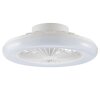 Brilliant plafoniera LED Montero con ventilatore, luce CCT regolabile 2700-6500 Kelvin