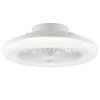 Brilliant plafoniera LED Montero con ventilatore, luce CCT regolabile 2700-6500 Kelvin