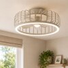 Brilliant plafoniera LED Capo ventilatore, temperatura di colore regolabile 2700-6500 Kelvin