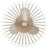 Brilliant plafoniera LED Capo ventilatore, temperatura di colore regolabile 2700-6500 Kelvin