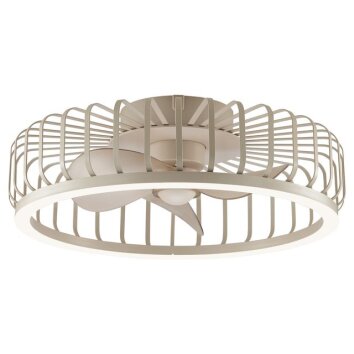 Brilliant plafoniera LED Capo ventilatore, temperatura di colore regolabile 2700-6500 Kelvin