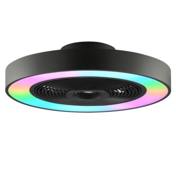 Brilliant Plafoniera LED Catania, RGB, temperatura di colore regolabile 2700-6500 Kelvin