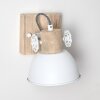 Orny Applique Legno chiaro, 1-Luce