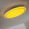 BERMEO Plafoniera LED Bianco, 2-Luci, Telecomando, Cambia colore