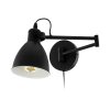 Eglo SAN PERI Applique Nero, 1-Luce