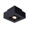 Faretto da soffitto Lucide XIRAX LED Nero, 1-Luce