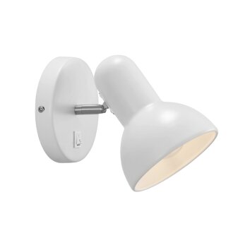 Nordlux TEXAS Applique Bianco, 1-Luce