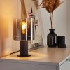 Wichita Lampada da tavolo Nero, 1-Luce