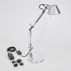 Artemide TOLOMEO MICRO Lampada da Tavolo LED Alluminio, 1-Luce