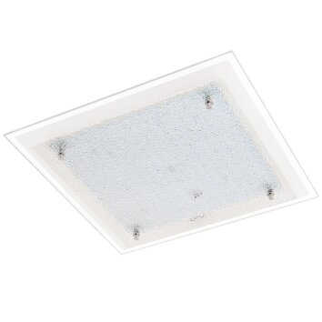 Eglo PRIOLA Applique e plafoniera da incasso LED Bianco, 1-Luce