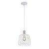 Trio Sanna Lampada a sospensione Cromo, Bianco, 1-Luce