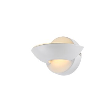 Globo Sammy Applique LED Bianco, 2-Luci