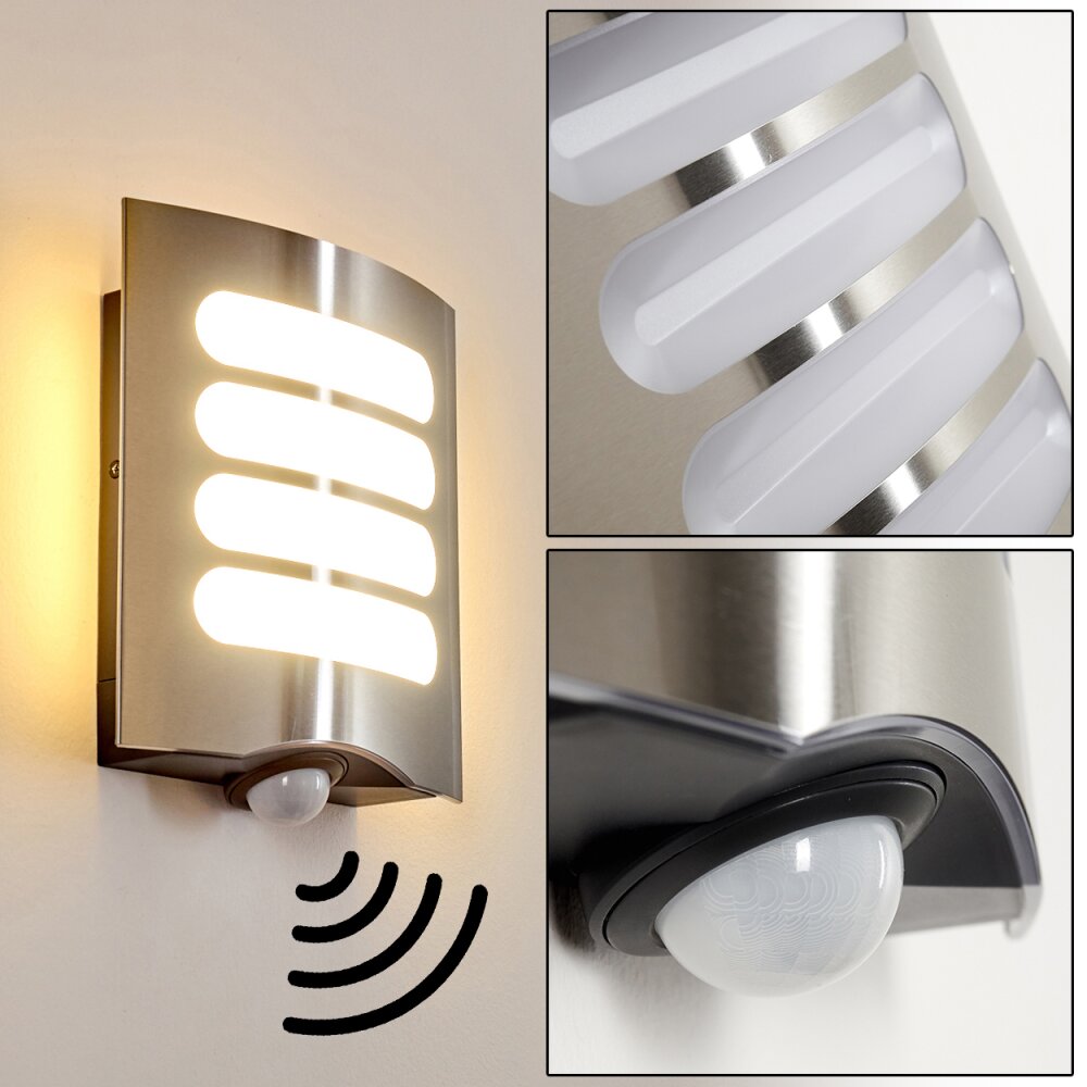 Applique da esterno Meja LED Antracite, 1-Luce, Sensori di movimento main product photo