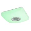 Globo SQUARE Plafoniera LED Bianco, 1-Luce, Telecomando, Cambia colore