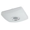 Globo SQUARE Plafoniera LED Bianco, 1-Luce, Telecomando, Cambia colore