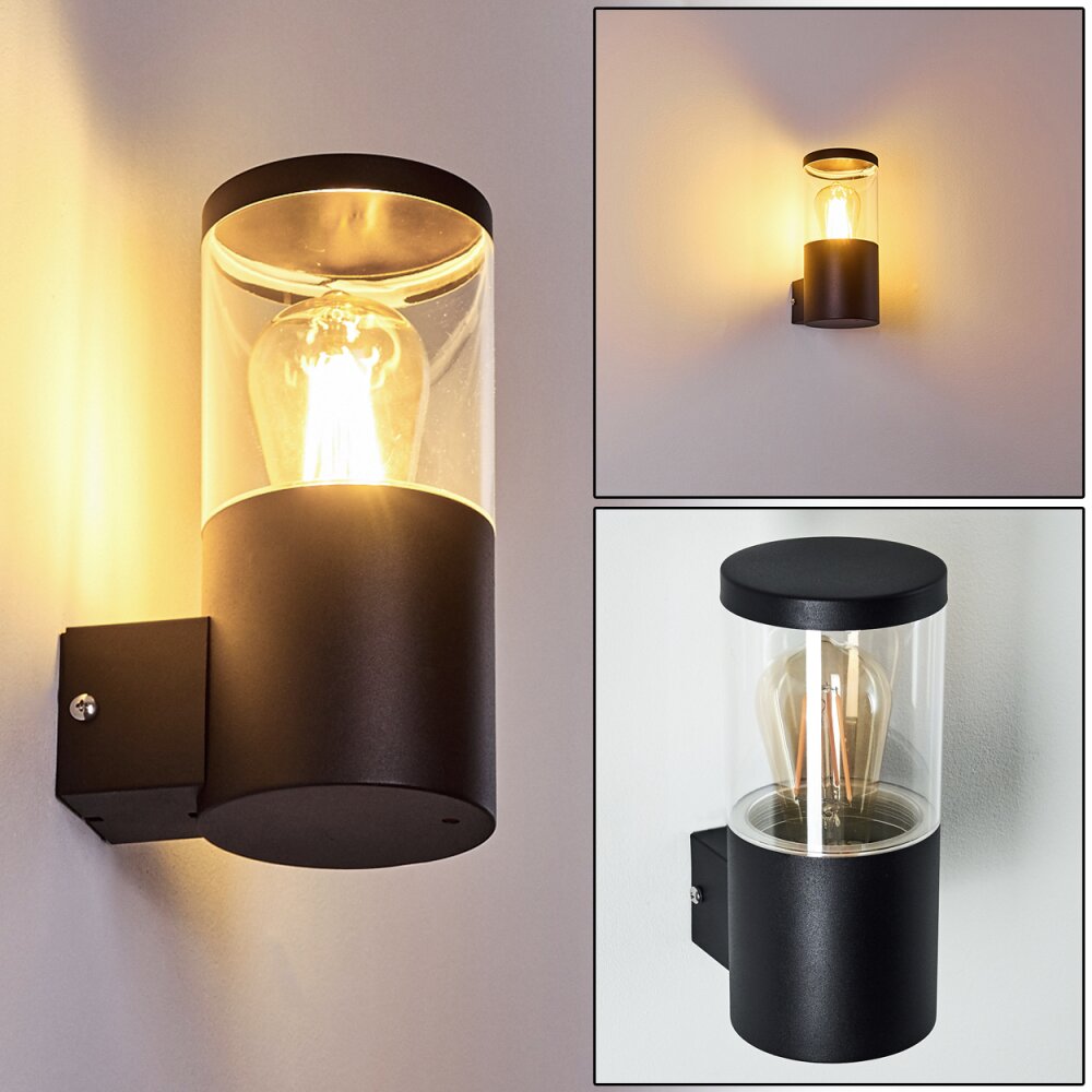 Bodio Applique da esterno Nero, 1-Luce main product photo
