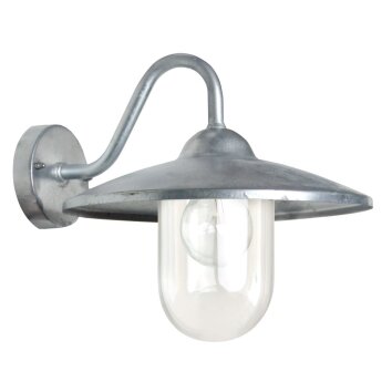 KS Verlichting Brig Applique Acciaio inox, 1-Luce