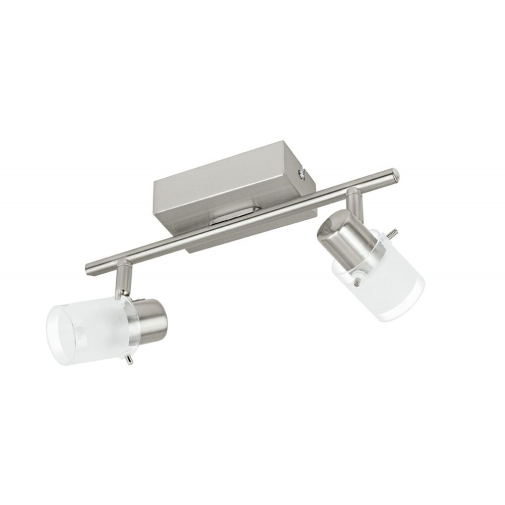 Eglo ORVIETO 1 Faretto da soffitto LED Nichel opaco, 2-Luci main product photo