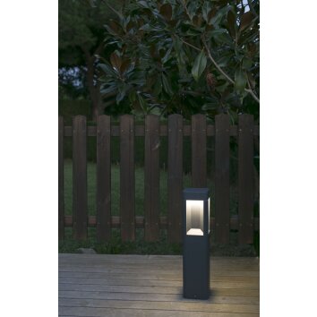 Faro Naya Illuminazione viale LED Antracite, 1-Luce