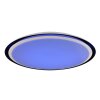 Globo XAVER Plafoniera LED Nero, Bianco, 2-Luci, Telecomando, Cambia colore
